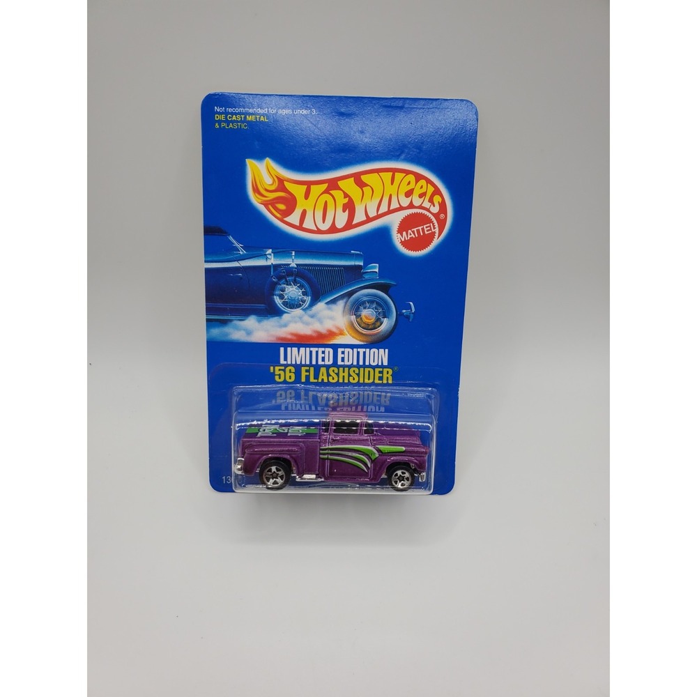 1993 Hot Wheels Malt O Meal Limited Edition '56 FLASHSIDER Purple w/Chrome 5 Sp